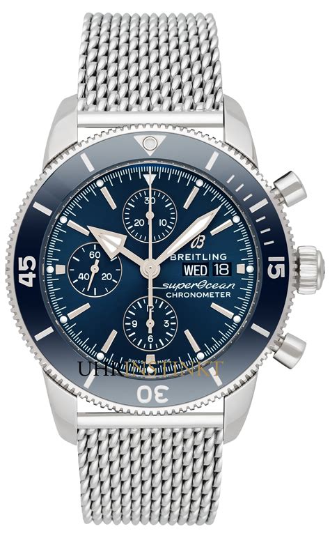 breitling superocean ii 44 lug width|breitling superocean heritage 44 chronograph.